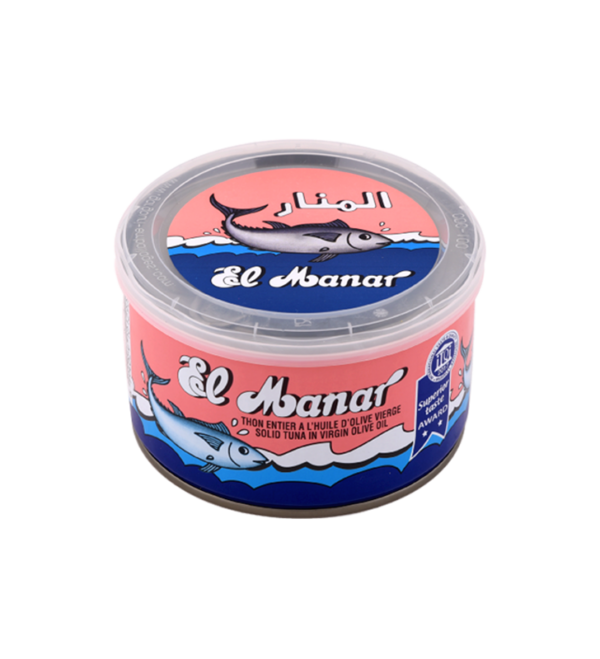 Solid Tuna In Virgin Olive Oil – El Manar – 400g